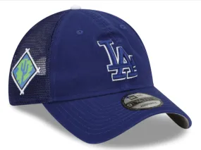 Los Angeles Dodgers Strapback New Era 9Twenty 2022 Spring Training Cap Hat Blue