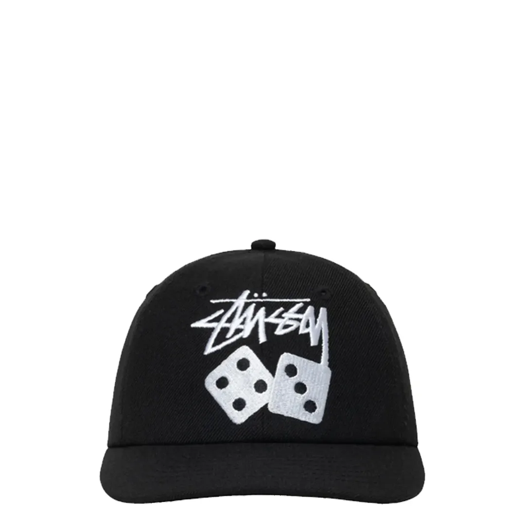 LOW PRO STOCK DICE SNAPBACK BLACK