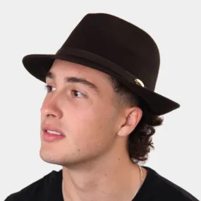 Melbourne Hats Trilby Rustic - Brown