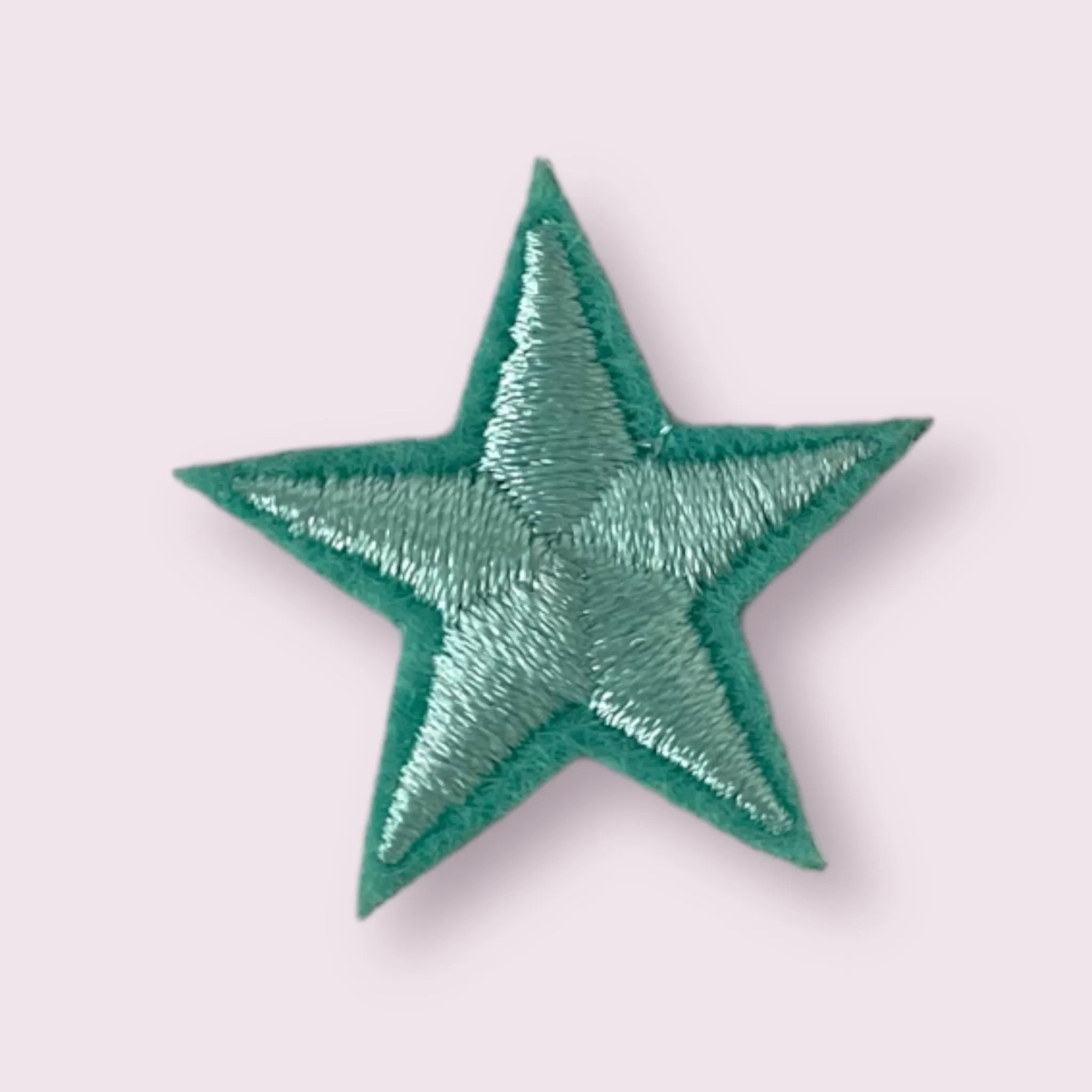 MINT STAR HAT PATCH