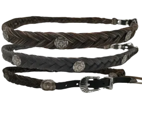 Navajo Cross Horsehair Hatband