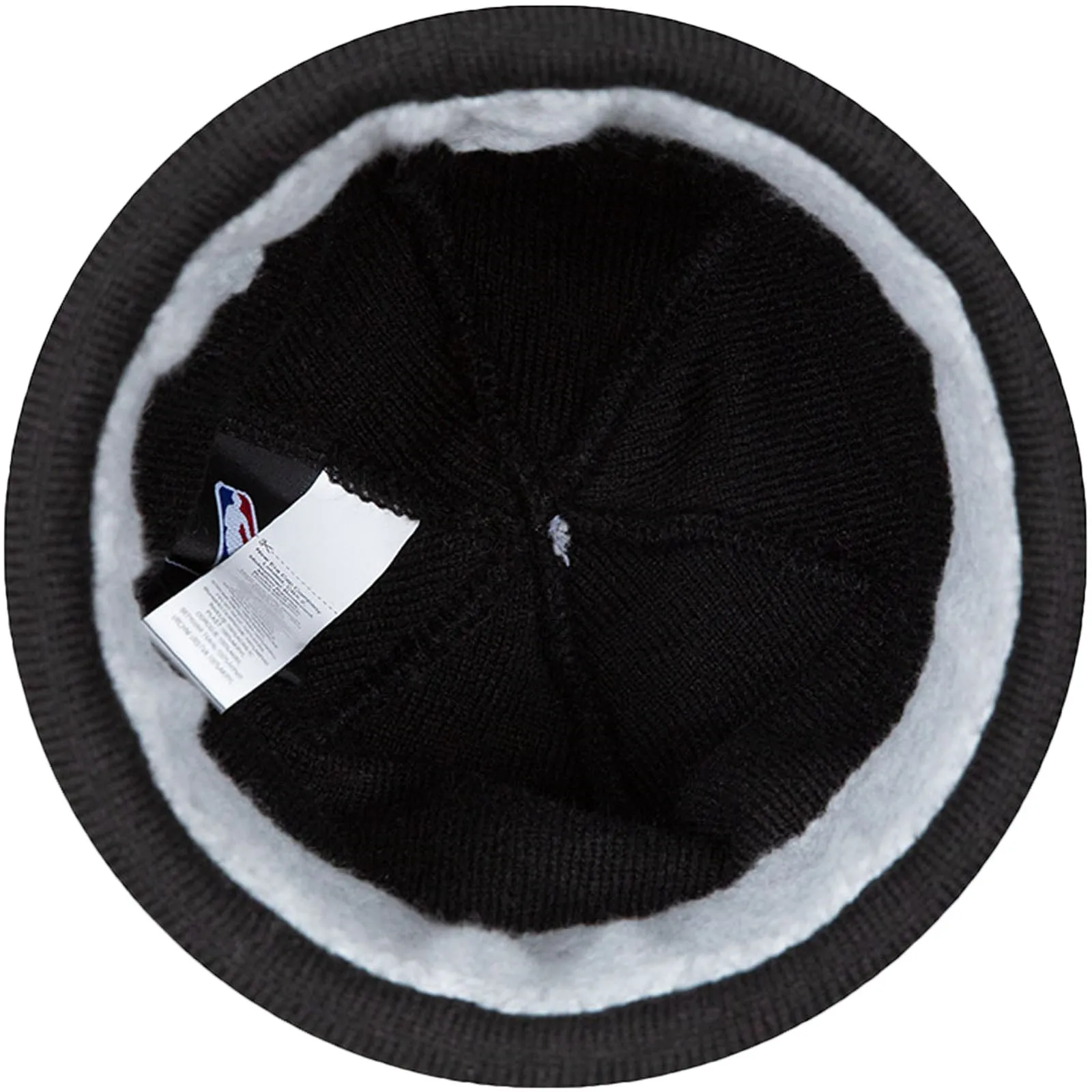 New Era Chicago Bulls Jake Cuff Knitted Bobble  Hat - Black