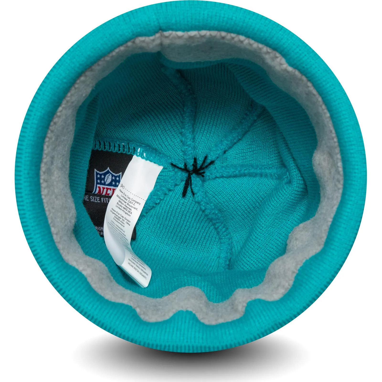 New Era Mens Miami Dolphins Bobble Hat - Turquoise