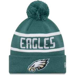 New Era Mens Philadelphia Eagles Bobble Hat - Dark Green
