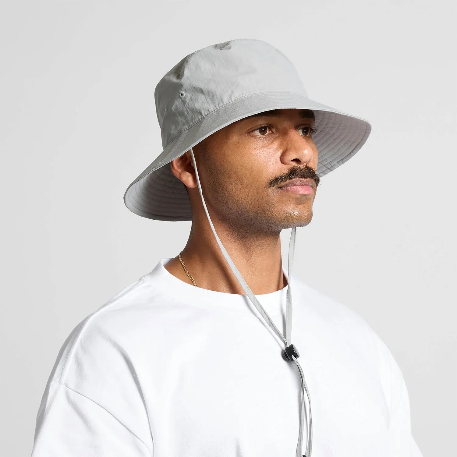 Nylon Wide Brim Bucket Hat (AS-1174)