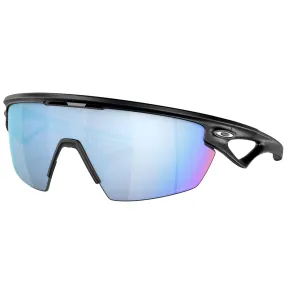 Oakley Sphaera Polarized Sunglasses - Matte Black/Prizm Deep Water