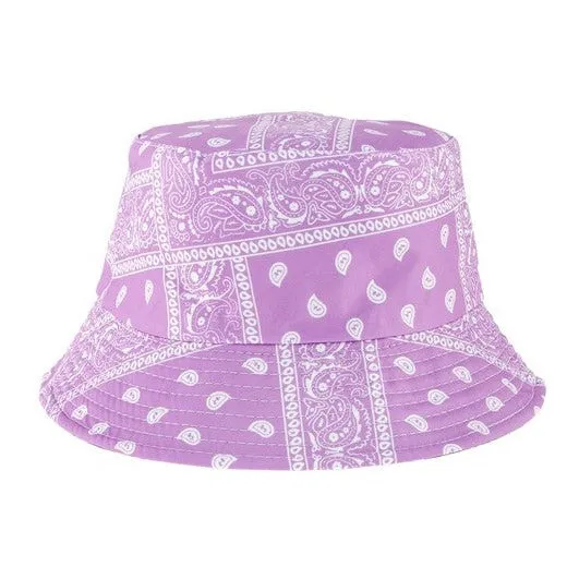 Paisley Bandana - Bucket Hats
