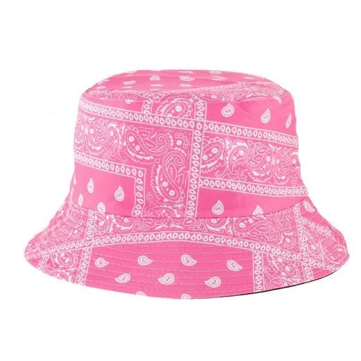 Paisley Bandana - Bucket Hats