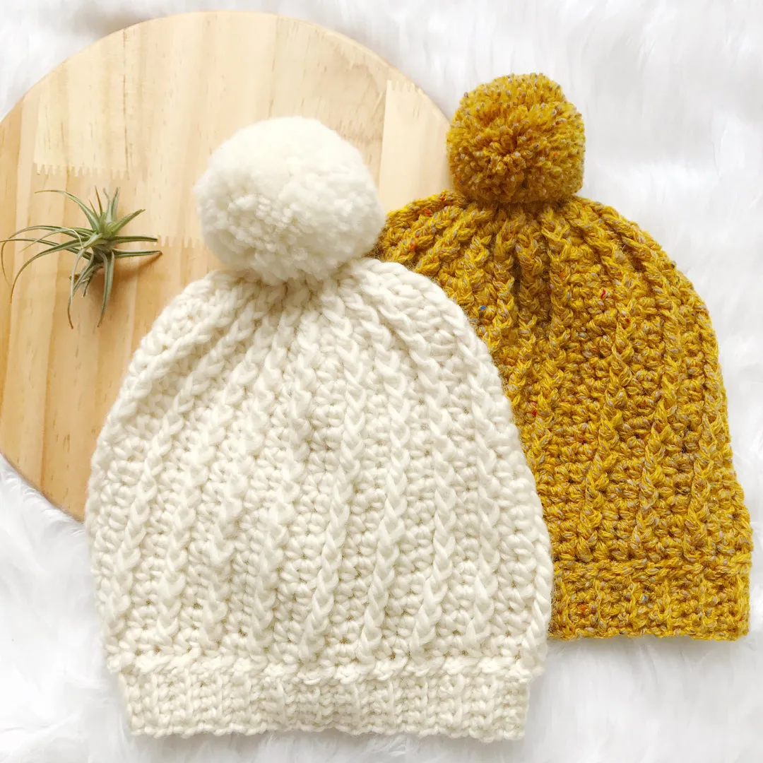 Park City Beanie // Crochet PDF Pattern