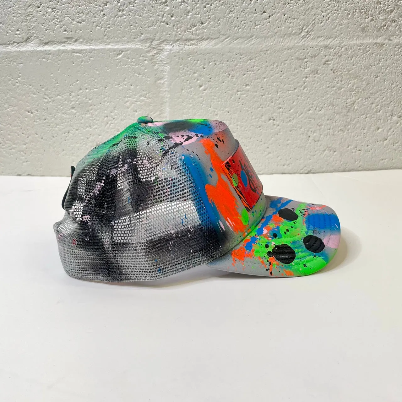 PARTCH Atelier Je t'aime Art Trucker Hat Gray