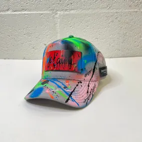 PARTCH Atelier Je t'aime Art Trucker Hat Gray