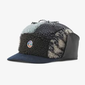 Patagonia Range Earflap Cap - Synched Flight Small: Natural