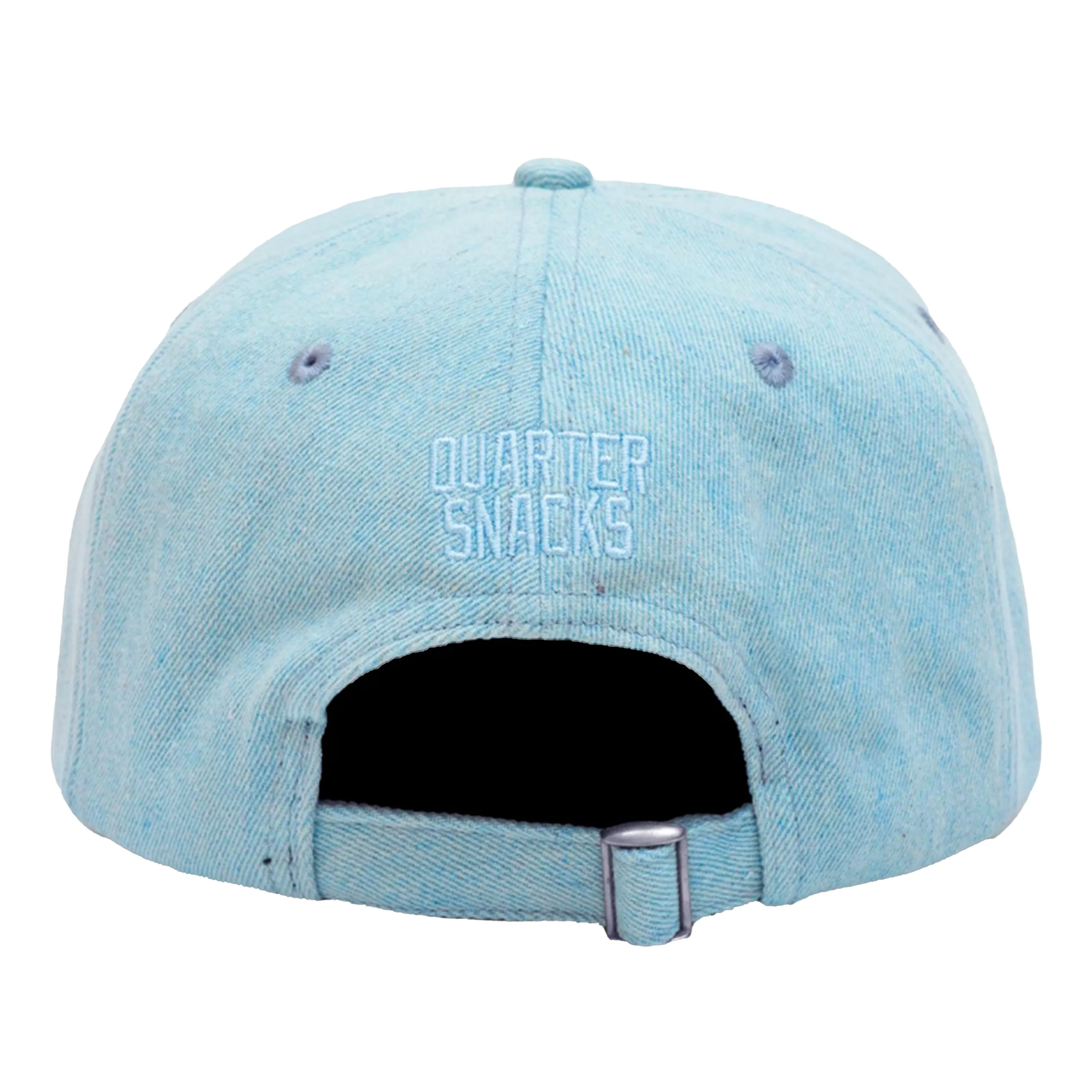 QUARTERSNACKS VARSITY CAP DENIM