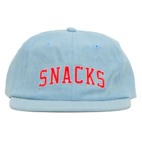 QUARTERSNACKS VARSITY CAP DENIM