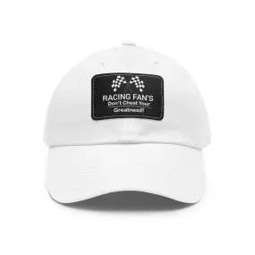 Racing Fan's Dad Hat with Leather Patch