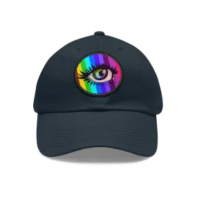 Rainbow Eye Patch Hat