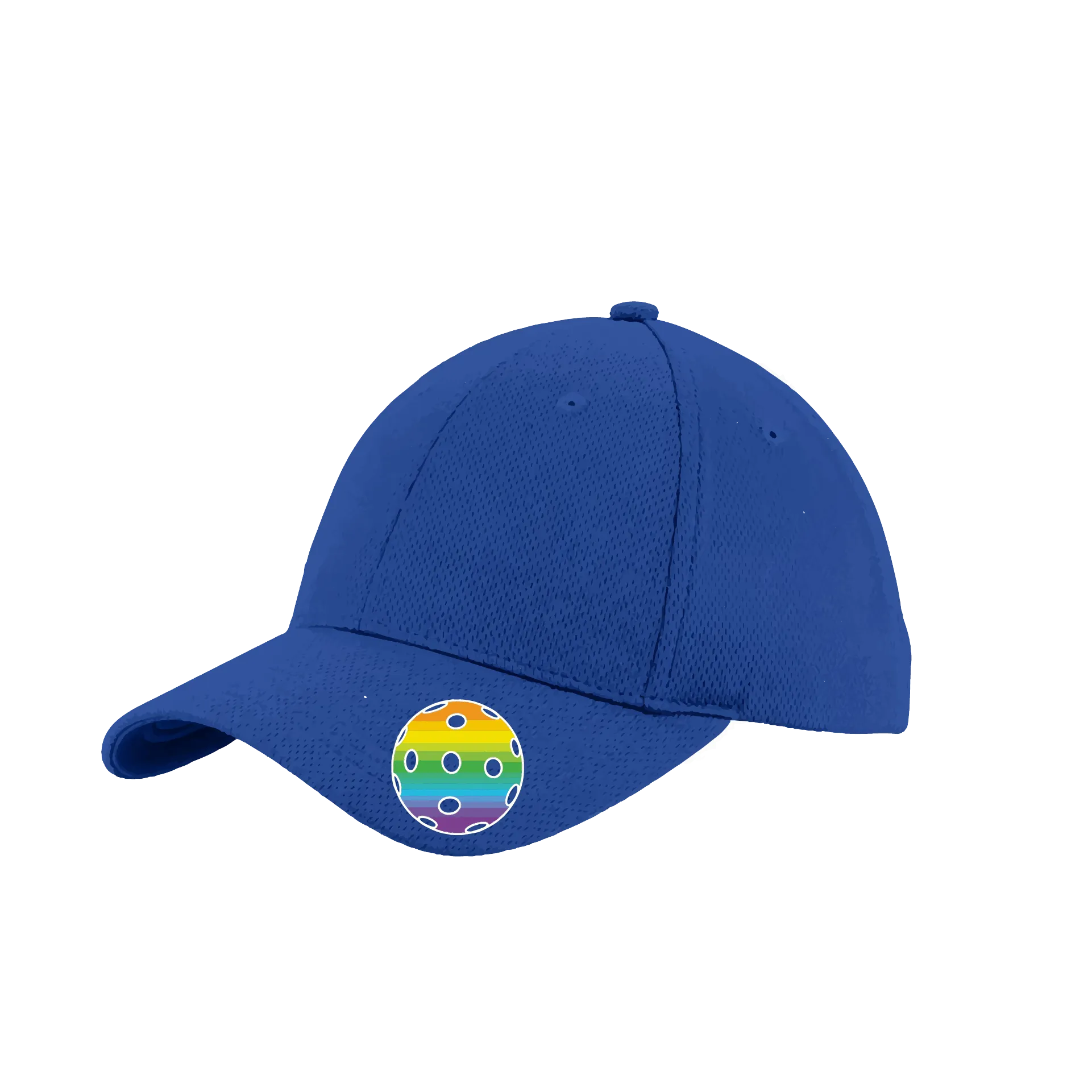 Rainbow Pickleball (Customizable) | Pickleball Hat | Moisture-Wicking 100% Polyester
