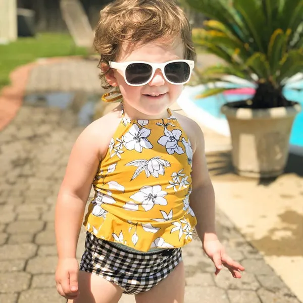 Roshambo Polarized Sunglasses White | baby/toddler/junior