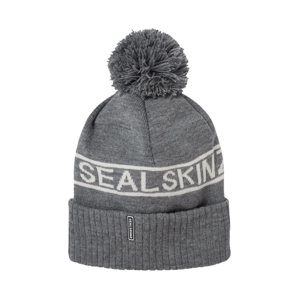Sealskinz Heacham Waterproof Cold Weather Bobble Hat Men