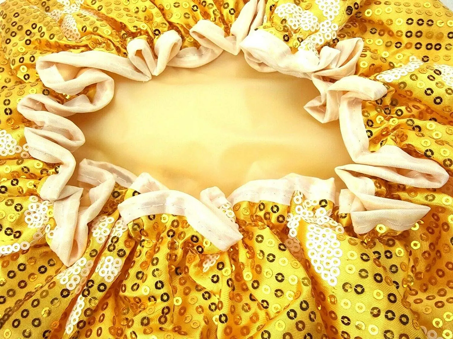 Sequined Waterproof Shower Cap