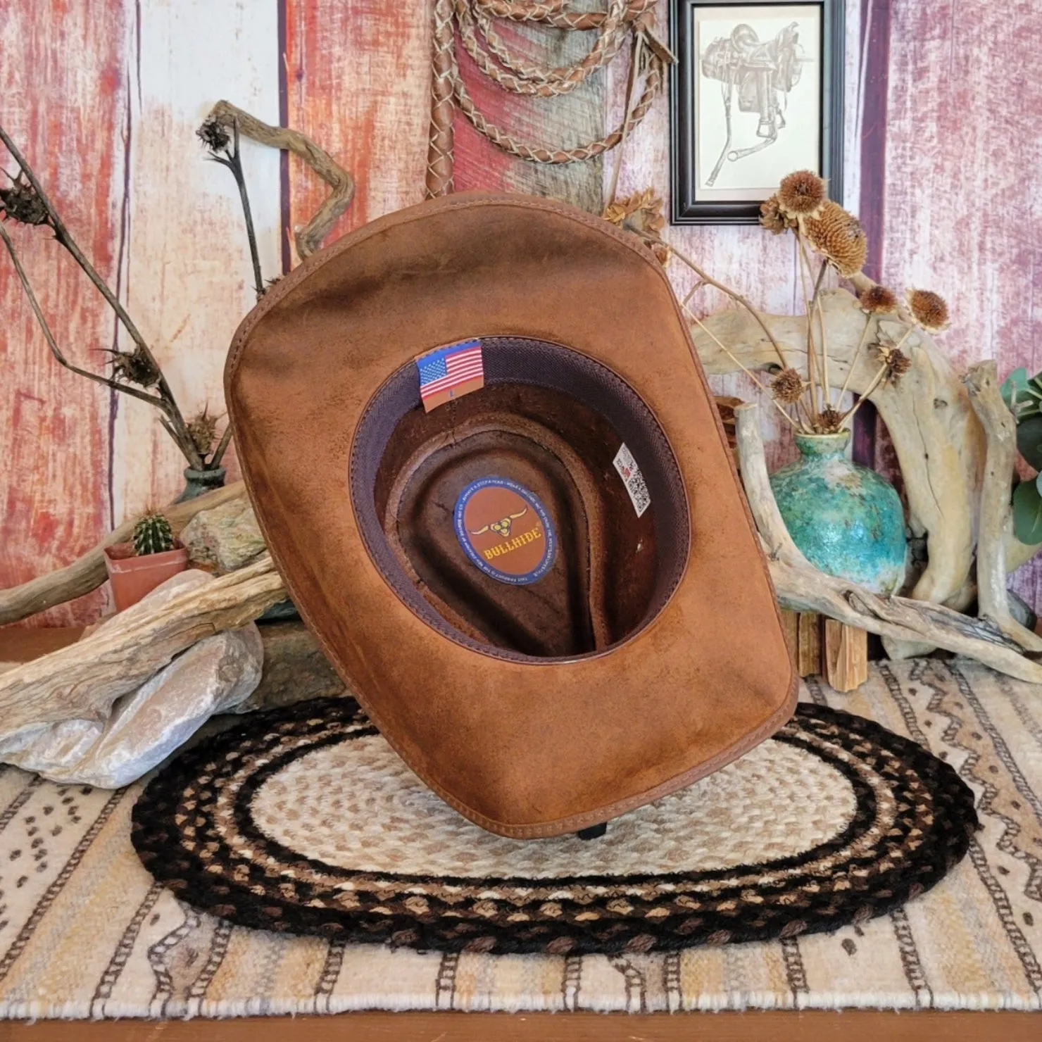 Shapeable Leather Hat, The "Royston" by Bullhide 4048CH