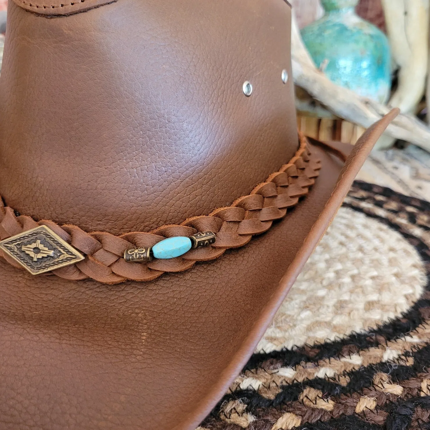 Shapeable Leather Hat, The "Royston" by Bullhide 4048CH
