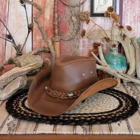 Shapeable Leather Hat, The "Royston" by Bullhide 4048CH
