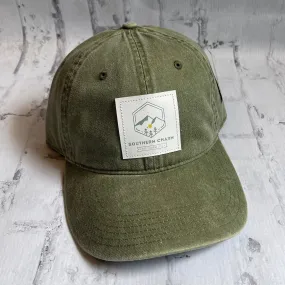 Southern Charm "Green Mountain" Hat - Green with Leather Patch