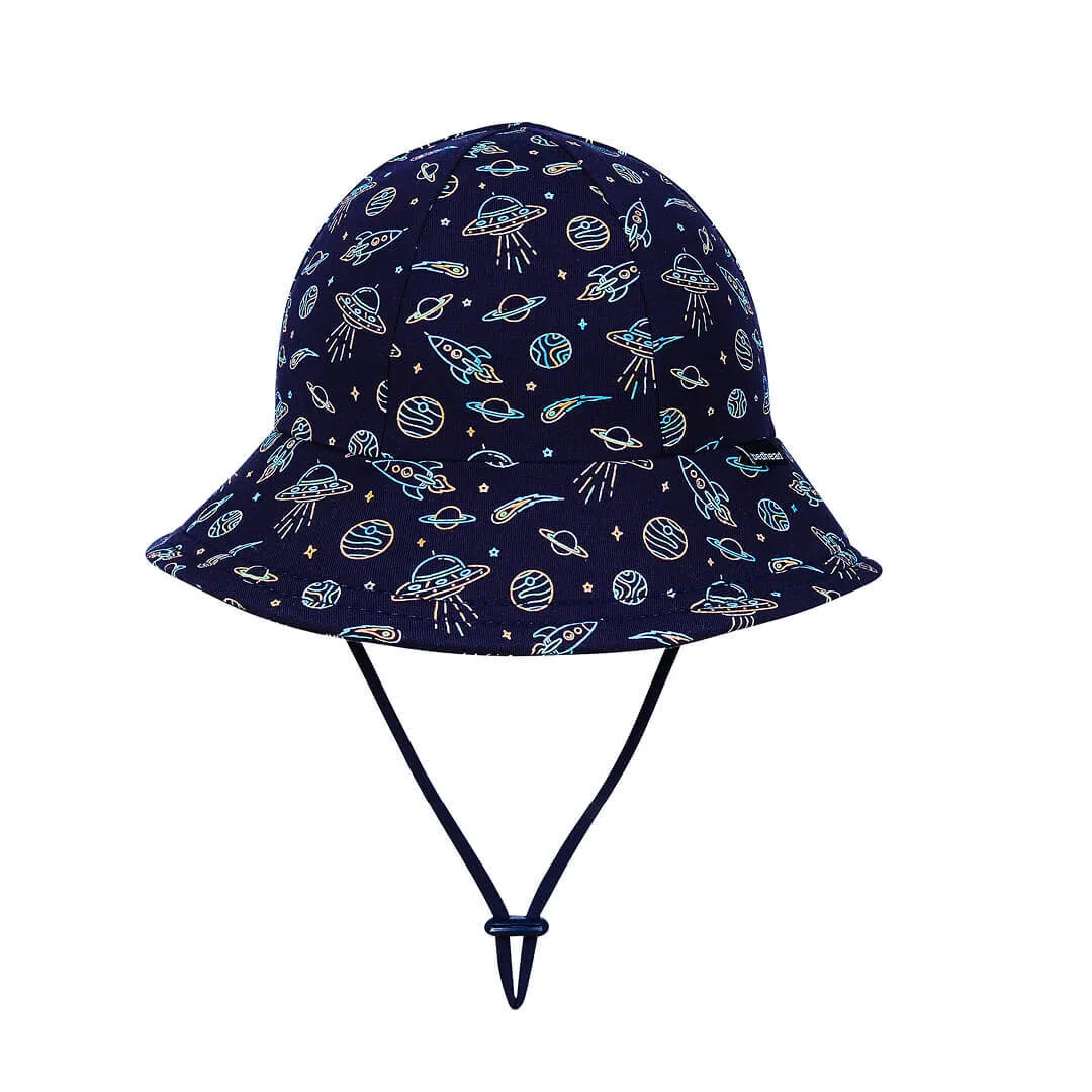 Space - Toddler Bucket Flap Sun Hat - Bedhead Hats