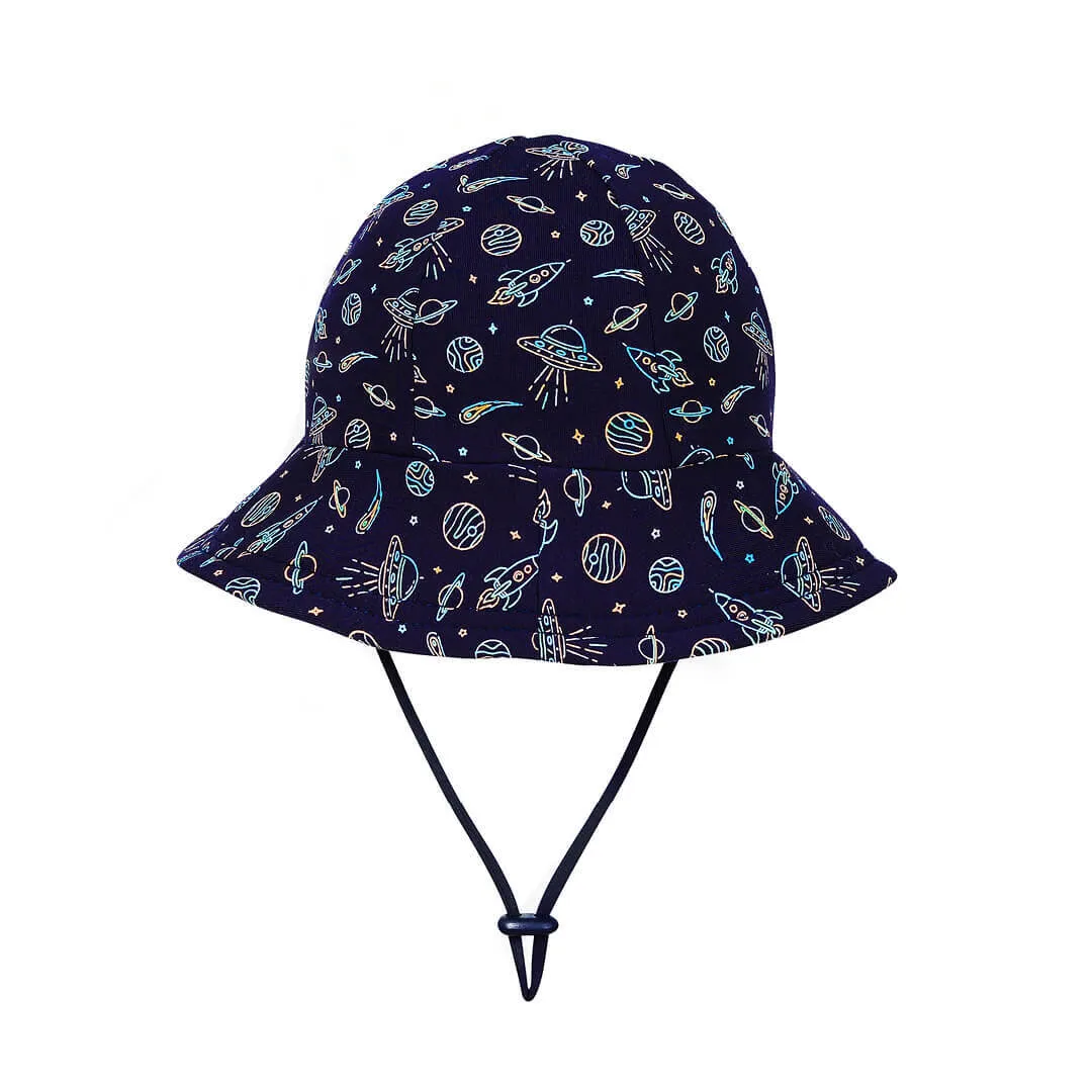 Space - Toddler Bucket Flap Sun Hat - Bedhead Hats