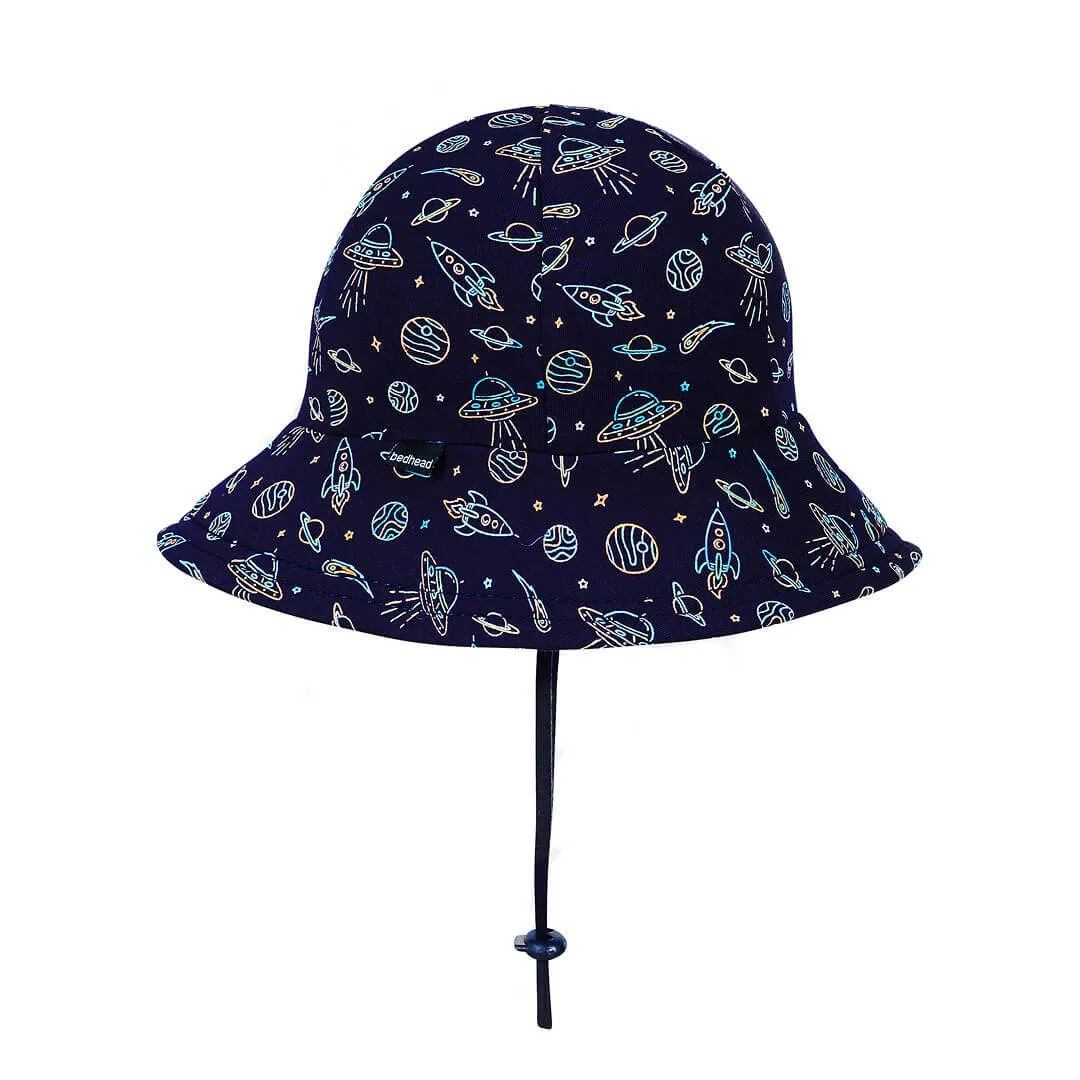 Space - Toddler Bucket Flap Sun Hat - Bedhead Hats