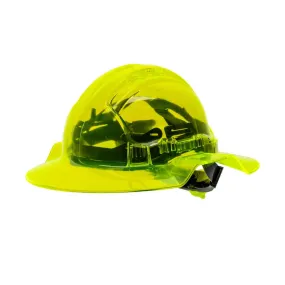 Sureguard Tuffgard Clearview Broadbrim Hard Hat BB63RH (Box of 10)