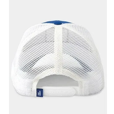 Surf Rainbro Trucker Hat in Royal by Johnnie-O