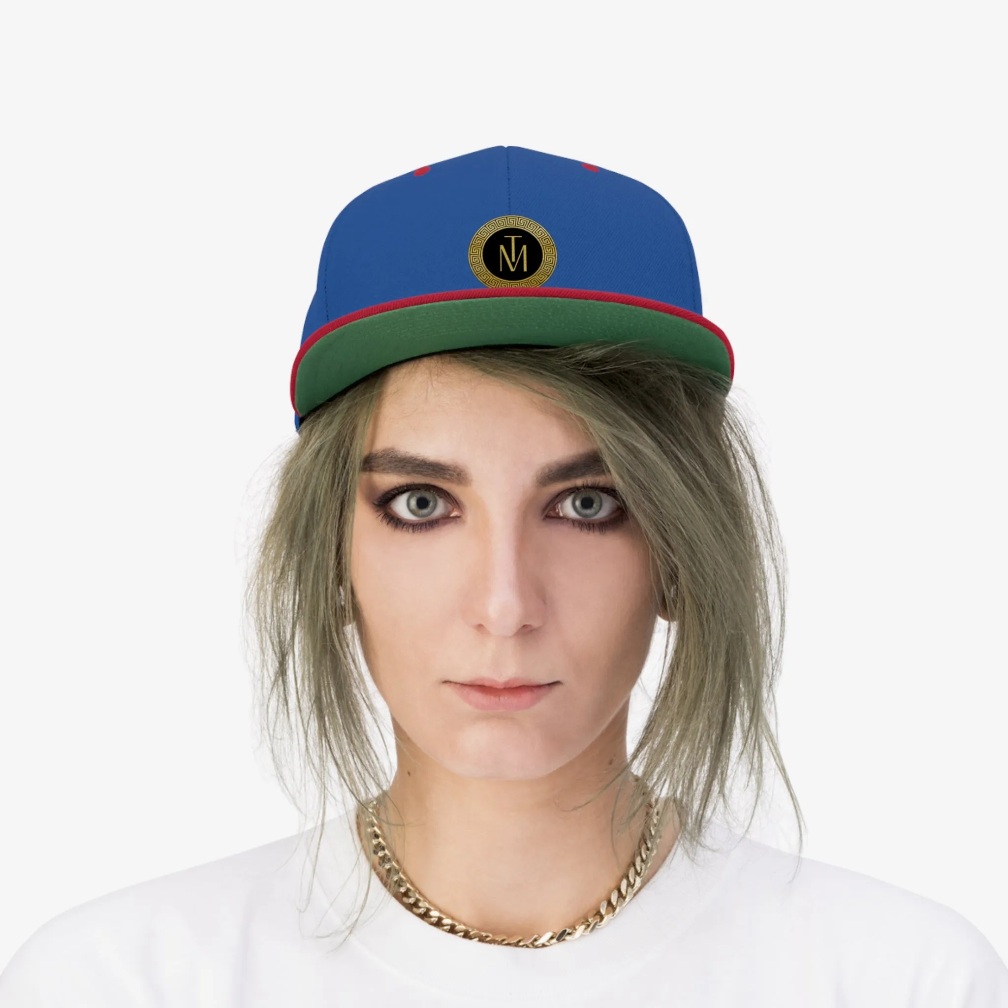 TM LOGO Flat Bill Hat