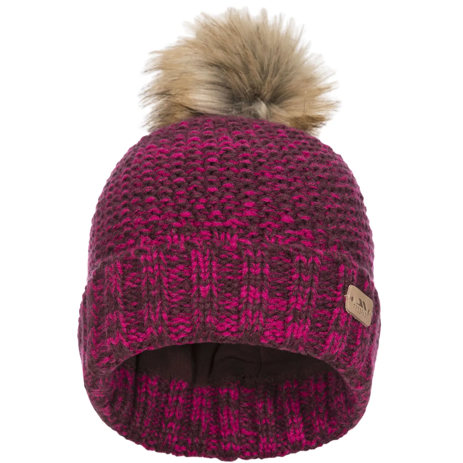 Trespass Womens Kellisa Knitted Bobble Hat