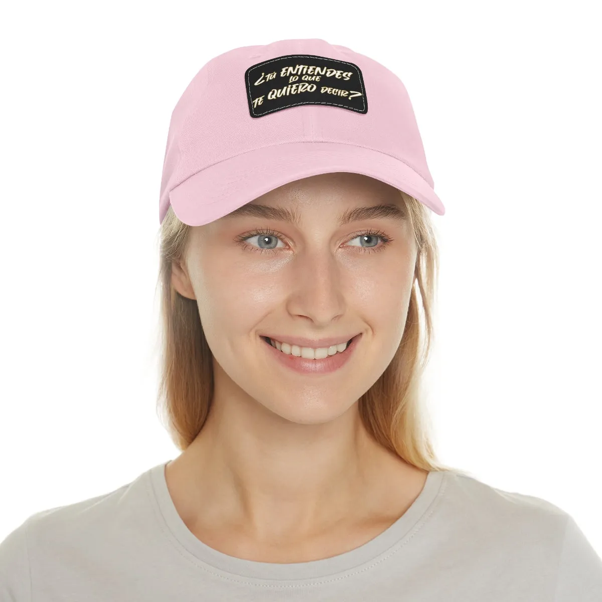 Tu entiendes Dad Hat with Leather Patch