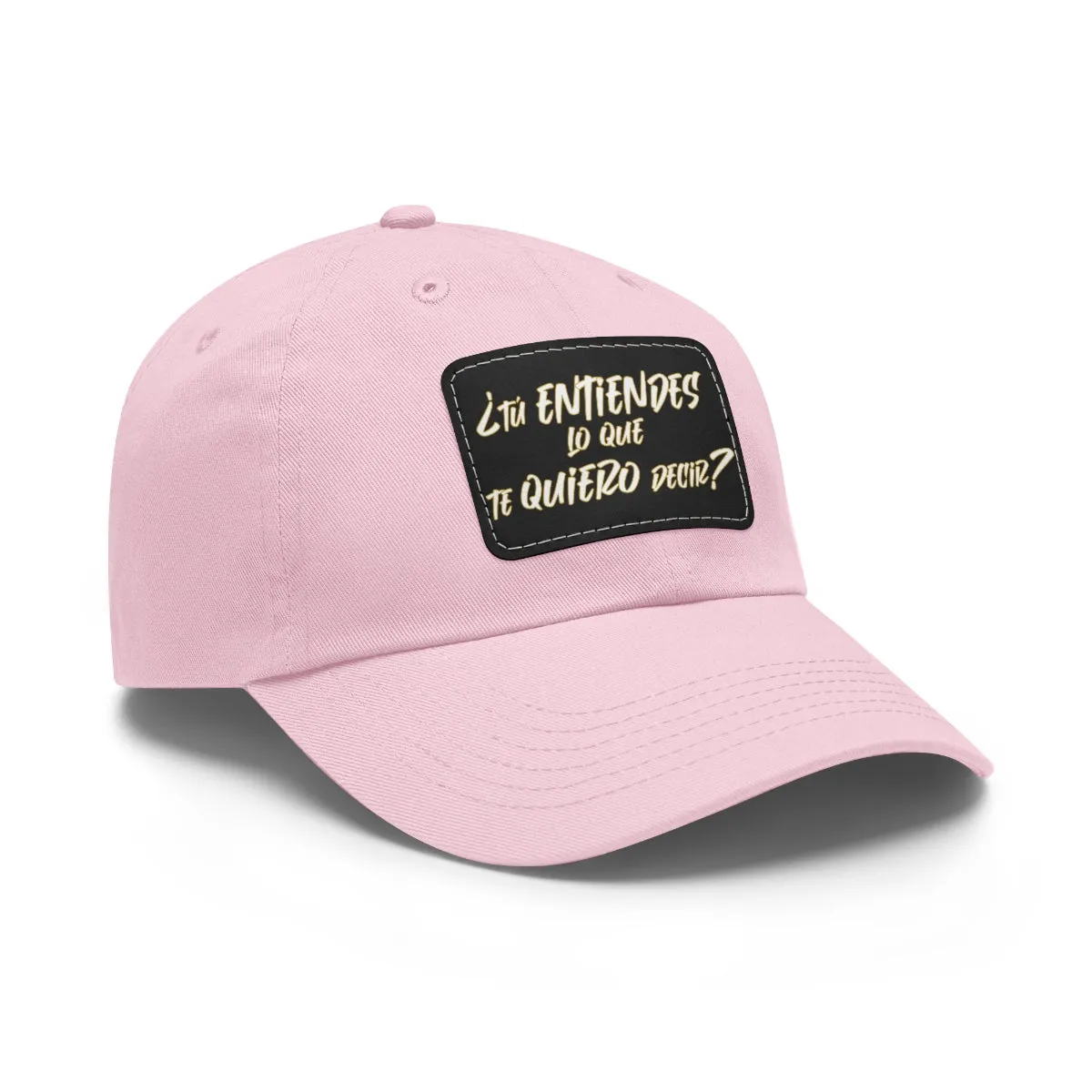 Tu entiendes Dad Hat with Leather Patch