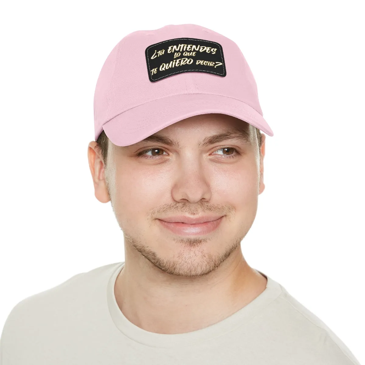Tu entiendes Dad Hat with Leather Patch