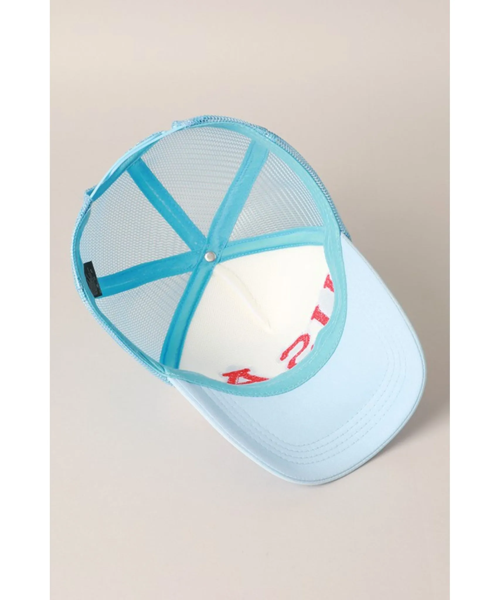 USA Chenille Patched Snapback Hat