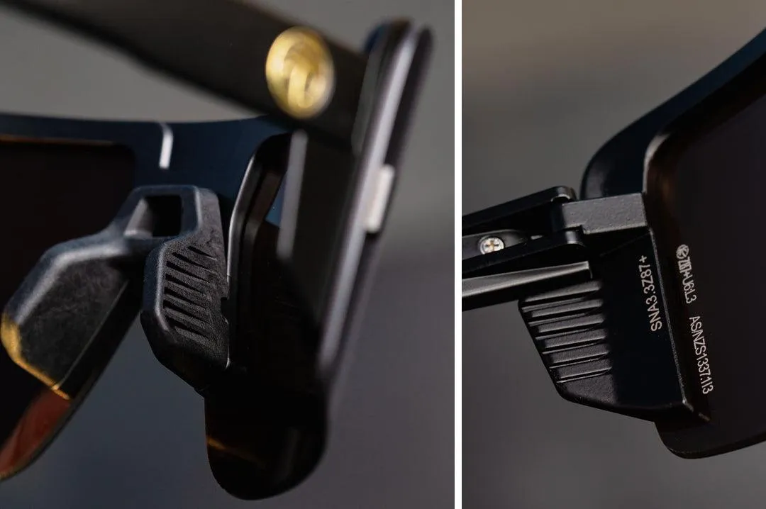VECTOR SUNGLASSES: BLACK Z87  POLARIZED