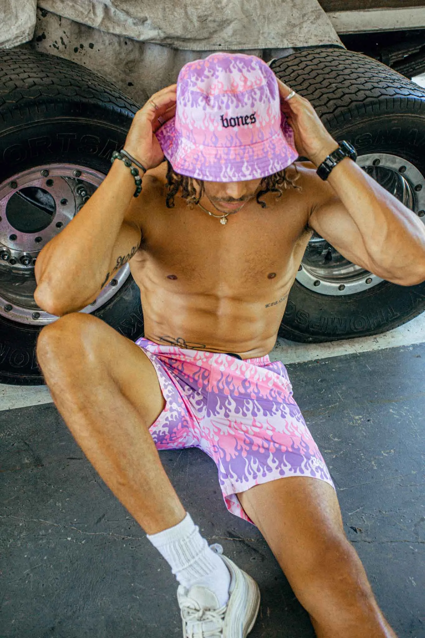 Violet Flame Bucket Hat