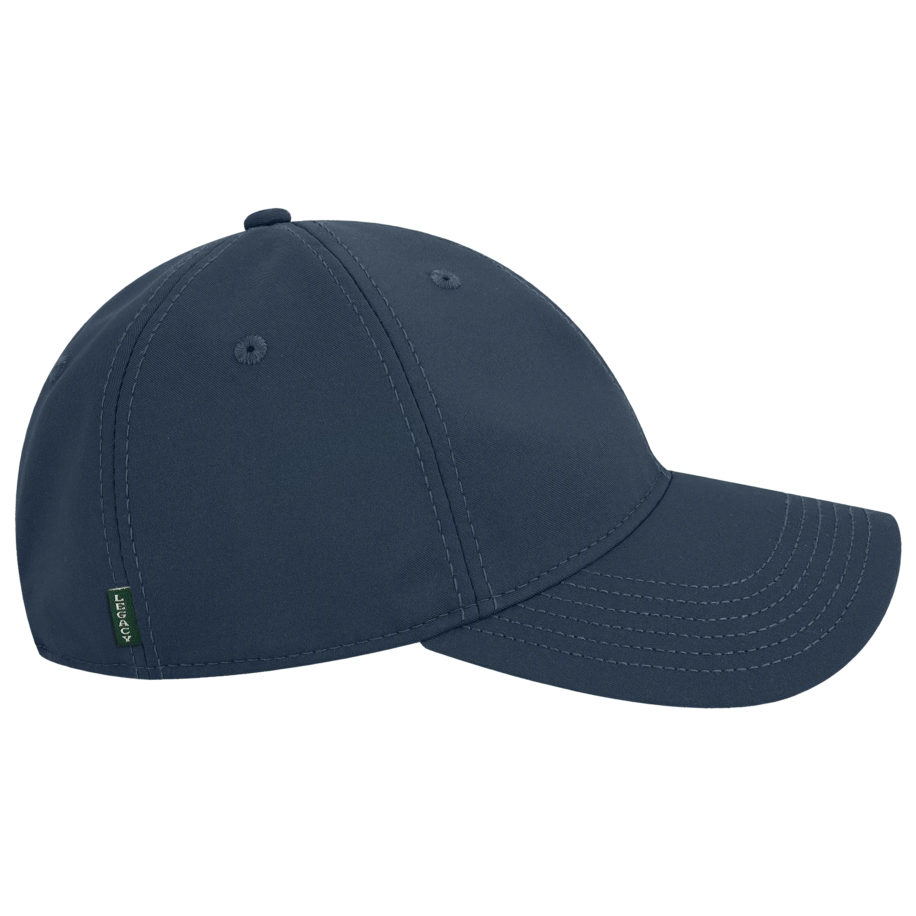 West Virginia Mountaineers College Vault Navy Cool Fit Adjustable Hat