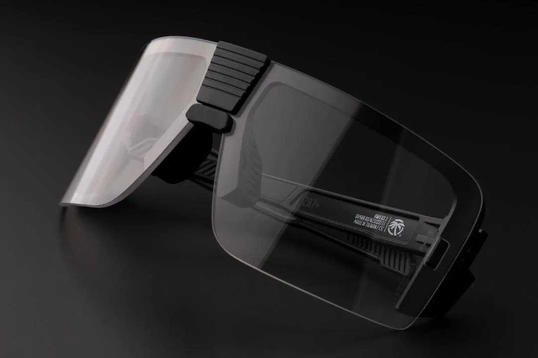 XL VECTOR SUNGLASSES: CLEAR Z87 