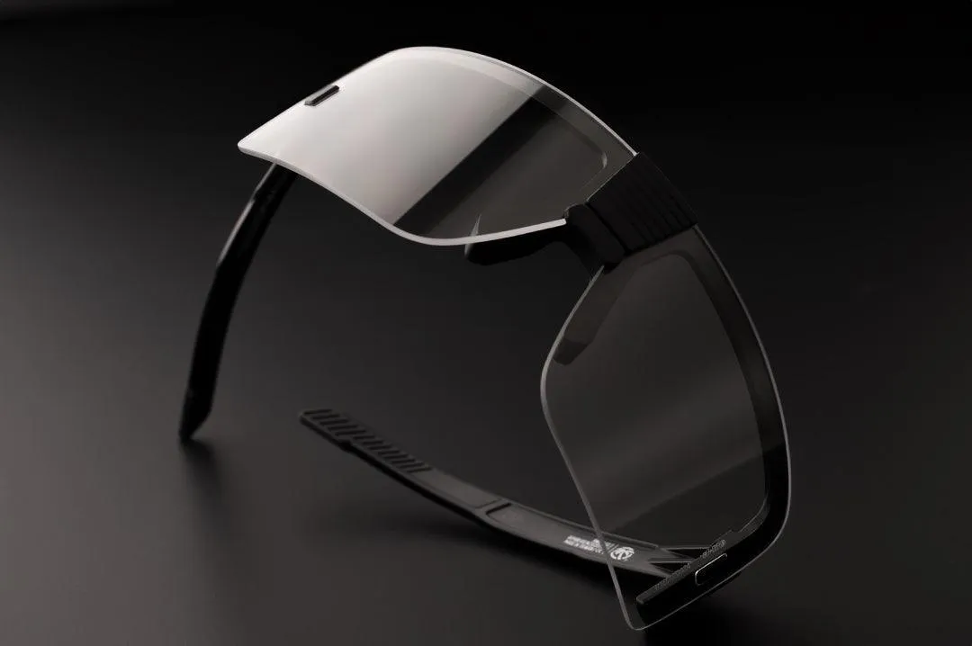 XL VECTOR SUNGLASSES: CLEAR Z87 