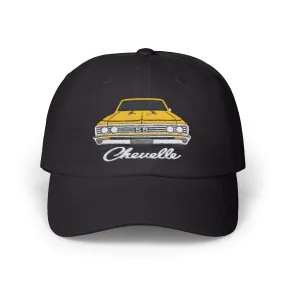 Yellow 1967 Chevelle Hat,CAP, Classic Car Gift EMBROIDERY EMBROIDERED